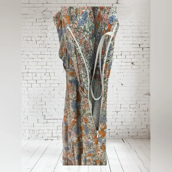 Veronica Beard Floral Silk Chiffon Sleeveless Maxi Dress. Like New. Size:00 - Picture 10 of 15